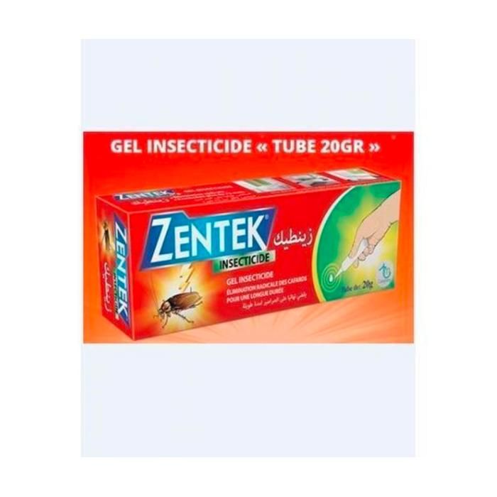 Zentek Gel insecticide élimination radicale des cafards