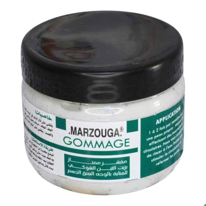Gommage Visage - MARZOUGA - Huile de Figue de Barbarie - 30 pièces - 200 g - Certifié ISO 22716