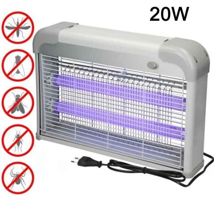 Désinsectiseur électrique silencieux à la lumière uv 20w