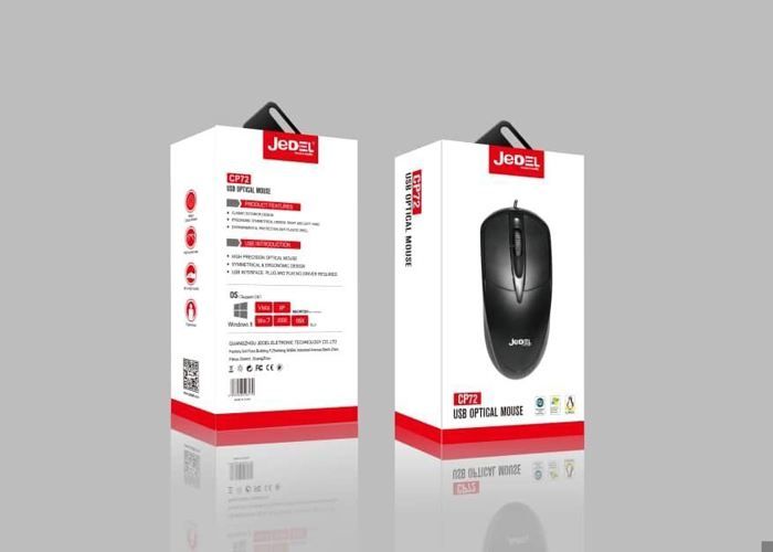 souris jedel USB OPTICAL MOUSE  MODEL CP72