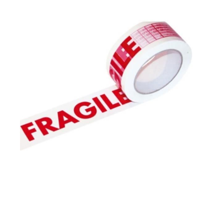3 rouleaux ruban adhésif FRAGILE 48mm x 100m