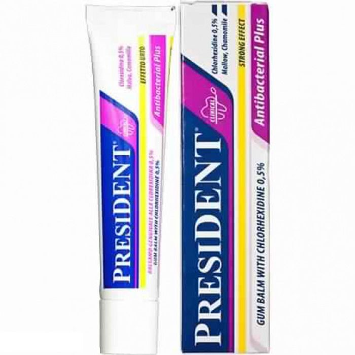 PRESIDENT BAUME GENGIVALE ANTIBACTERIAL PLUS 0.5 30ML