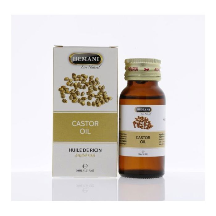 Hemani HUILE DE RICIN 30 ML , Naturel Qualité superieur