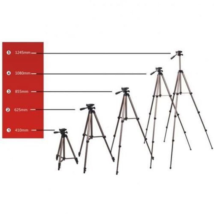 Tripod lightweight Support pour appareil photo et portables