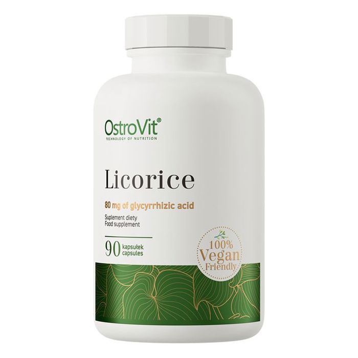 Licorice 90 Caps - Extrait de Réglisse, Soutien Digestif et Hormonal