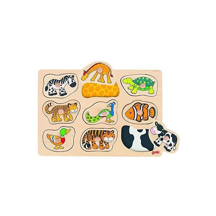 2041568 Puzzle En Bois À Encastrement Ce Qui Appartient À Qui? 9 Pièces 17378