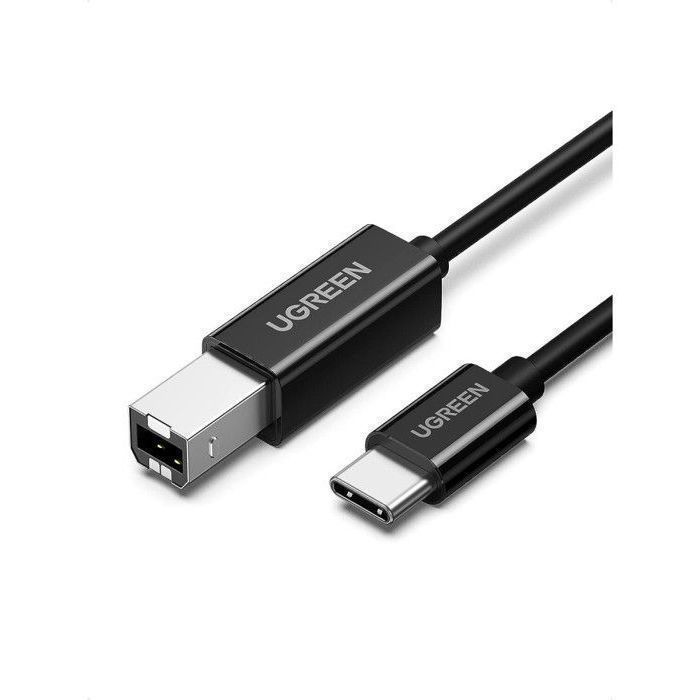 Câble imprimante USB-C vers USB B Mâle 2m Ugreen (50446)