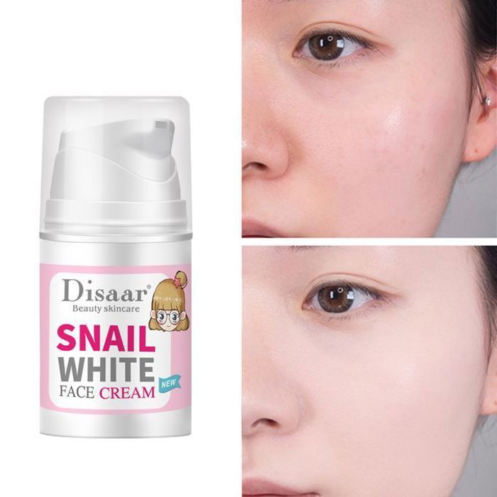 Crème éclaircissante - DISAAR - Collagène - Essence d'escargot - Hydratante - Anti-âge