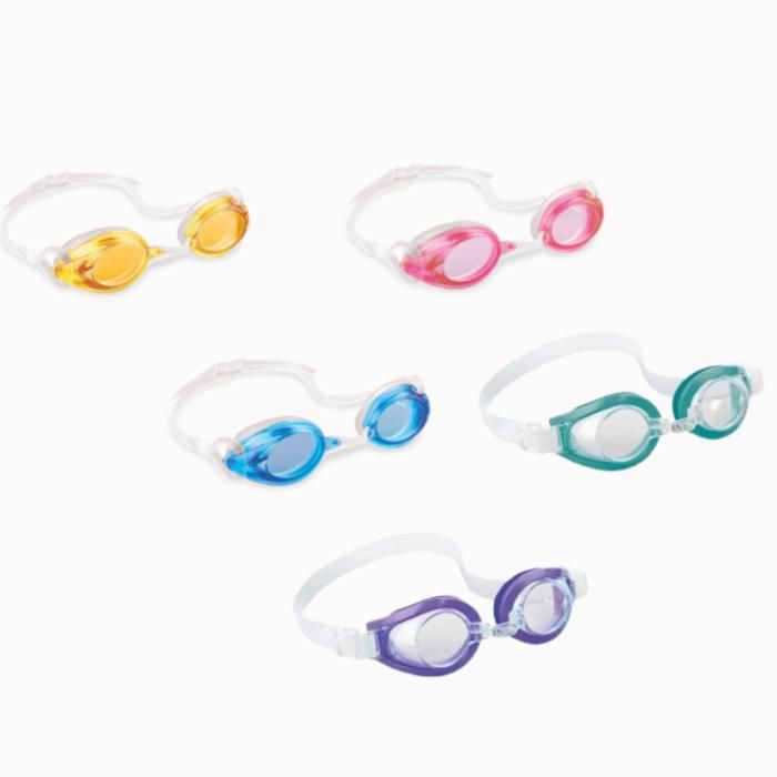 Lunettes de natation - GENERIC - Kit plongée - Anti-buée - Protection UV - Confort silicone
