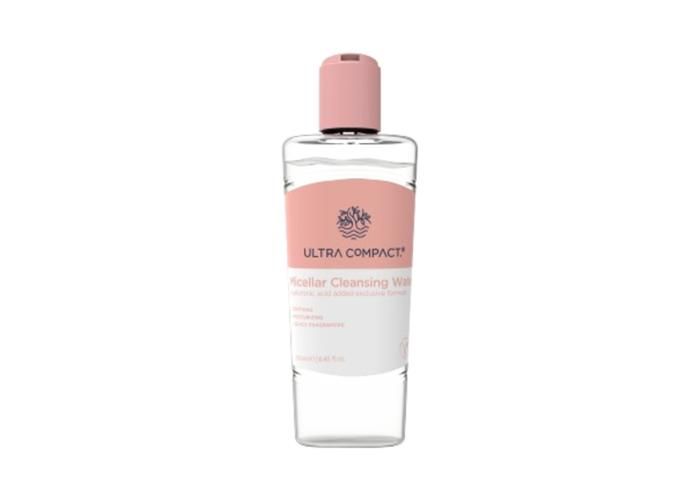 EAU NETTOYANT MICELLAIRE - ULTRA COMPACT - 250ML - Vegan - Hydratant - Sans parabène