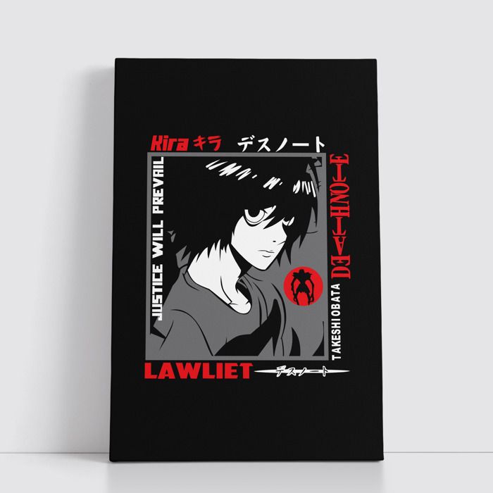 Tableau Manga Japonais sur Toile – Affiche Murale Anime 25x40 cm pour Déco Otaku 178