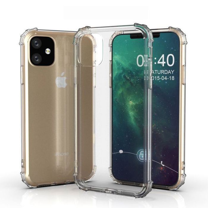 Coque Transparente en Silicone Bumper Housse TPU Antichoc pour iphone11