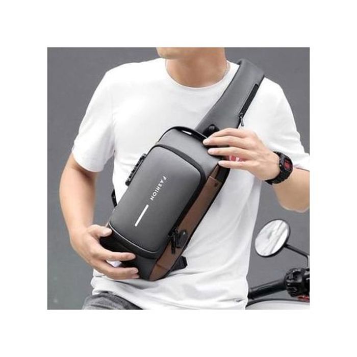 Sac étanche antivol avec charge USB : Sécurité élégante.
