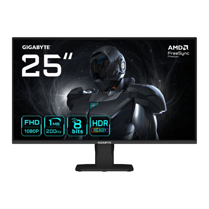 Gaming Skärm - Gigabyte - GS25F2 - 25" FHD - 200Hz - 1ms responstid