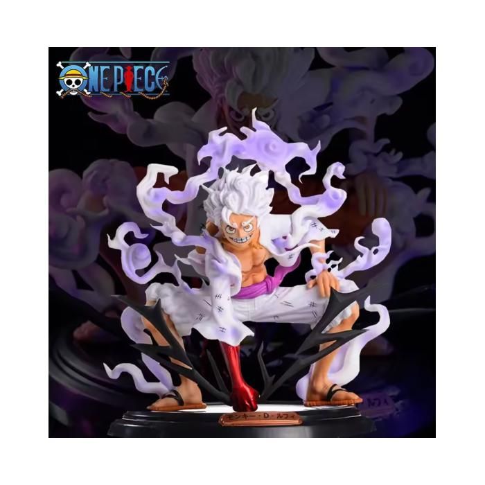 Figurine PVC One Piece Luffy Gear Sun God 20 cm – Statue collection, jouet & cadeau