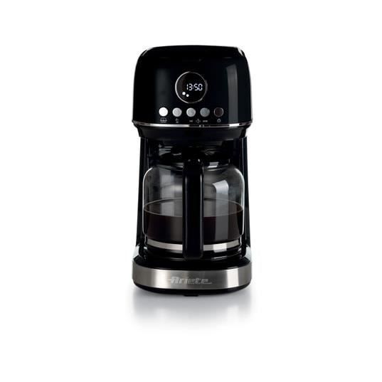 Cafetière filtre - ARIETE - 1396NOIR - 15 tasses - 900W - Réservoir 1,5L