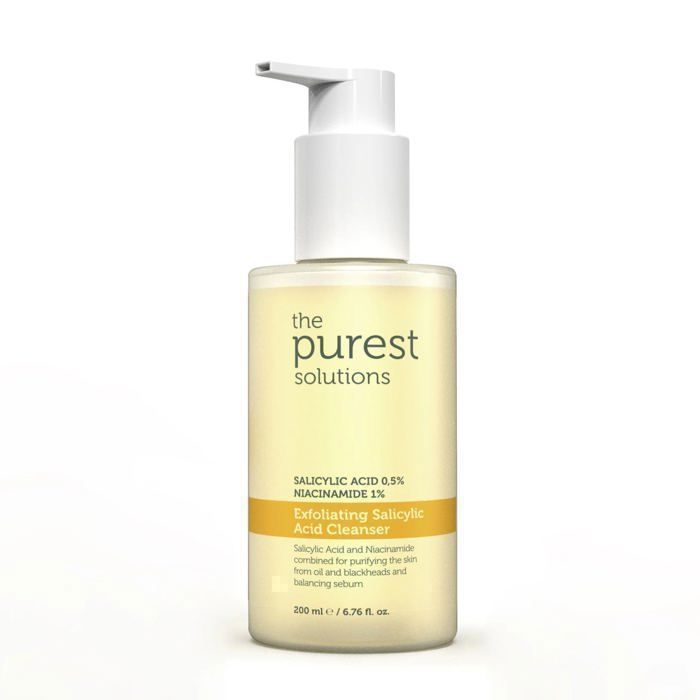 Gel Nettoyant Exfoliant - The Purest Solutions - Acide Salicylique 0,5% - Niacinamide 1% - 200 ml