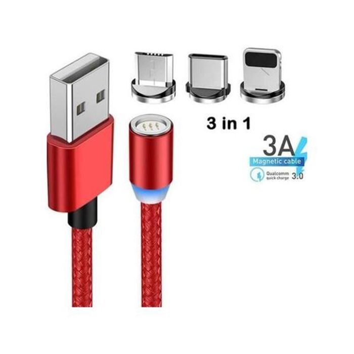 Magnetic Cable Data Magnetic Android /Type-c/Iphone Fast Charging