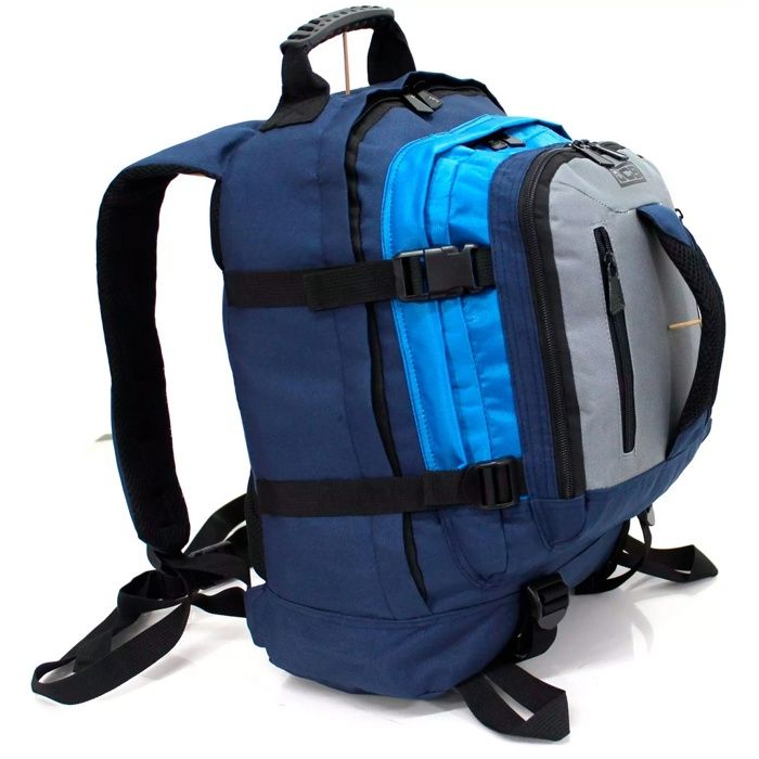 Sac à dos JCB BP18 polyvalent avec bretelles réglables BLEU