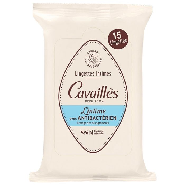 Cavaillès Lingettes Anti-Bactériennes 15 lingettes