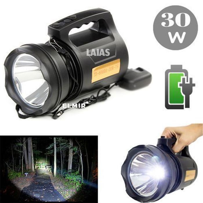 Lampe Torche - Haute Puissance  - Rechargeable USB - LED - Extérieur