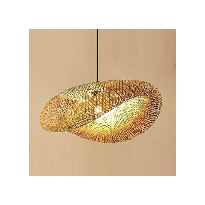 Lustre en Bambou 1M (FORME GEANTE) -E27-