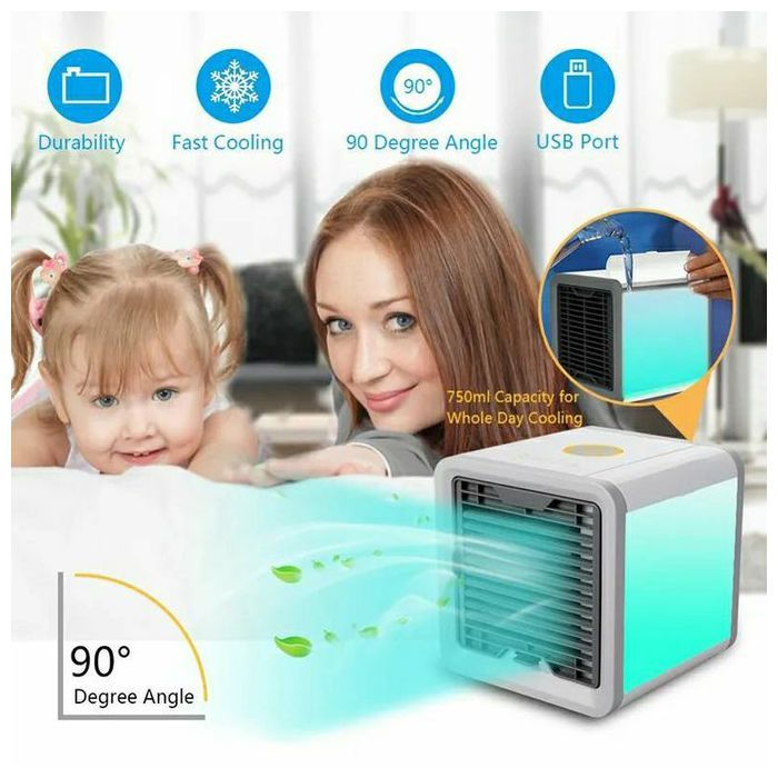 Mini Climatiseur Arctic Air - Fraîcheur instantanée à portée de main - Couleur Aléatoire