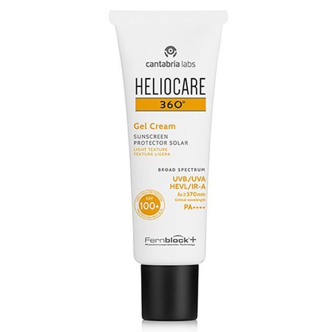 Gelcream SPF 100+ - HELIOCARE - Heliocare 360 - 50 ml - Hypoallergénique - Protection UV