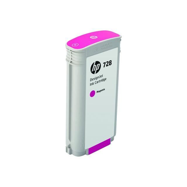HP Cartouche d'encre 728 - Magenta - 130 ml