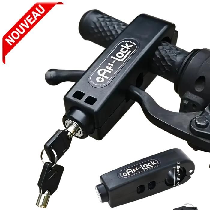 Serrure de sécurité Grip-Lock pour moto et scooter