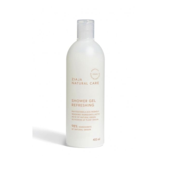 Gel de Douche - Ziaja - Natural Care - 400ml - Hydratant - Exfoliant doux - Sans parabène