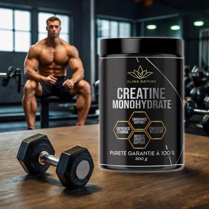 Creatine Monohydrate 300g  ( Qualité extra ultra-pure )