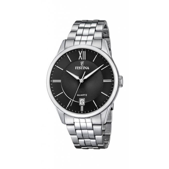 Montre - FESTINA - F20425_3 - Quartz - Analogique - Acier gris