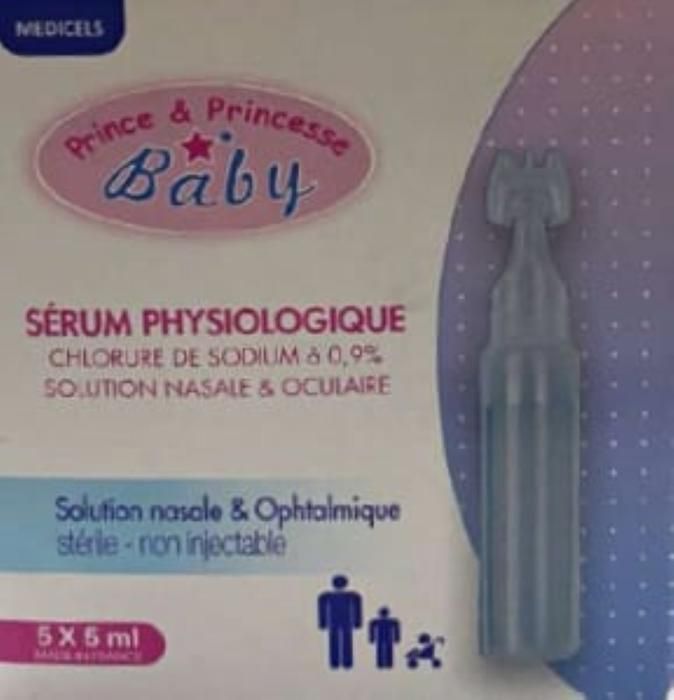 SERUM PHYSIOLOGIQUE BTE DE 5