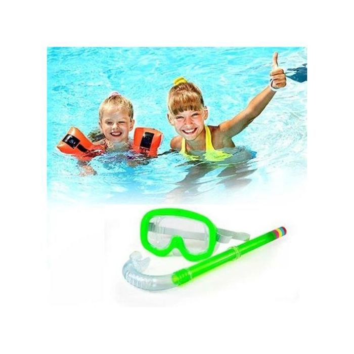Ensemble de plongée - GENERIC - Lunettes et tuba - Anti-UV - Confort optimal - Rose