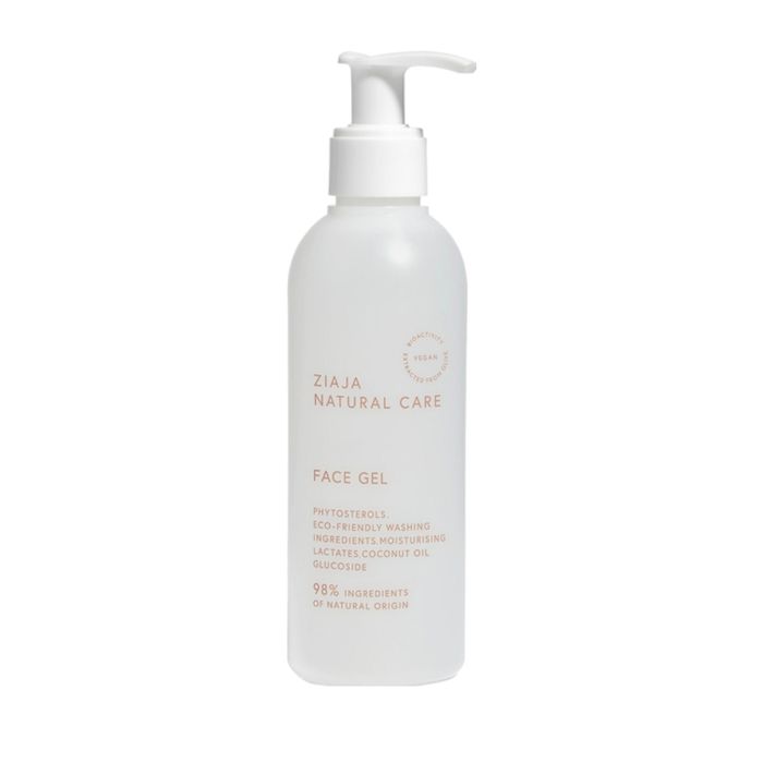 Gel Nettoyant - Ziaja - Natural Care - 190ml - Sans Parabène - Exfoliation Douce