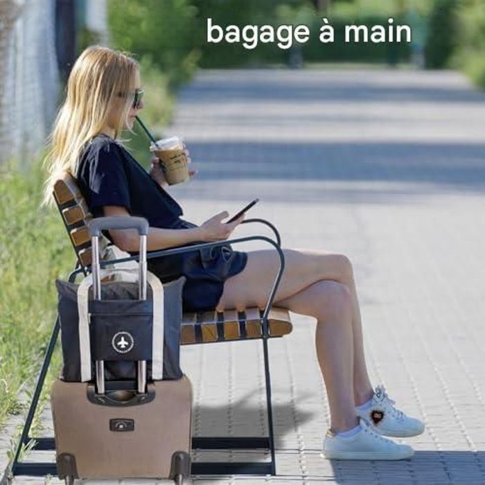 Sac de voyage portable, grand sac de sport pliable à grande capacité