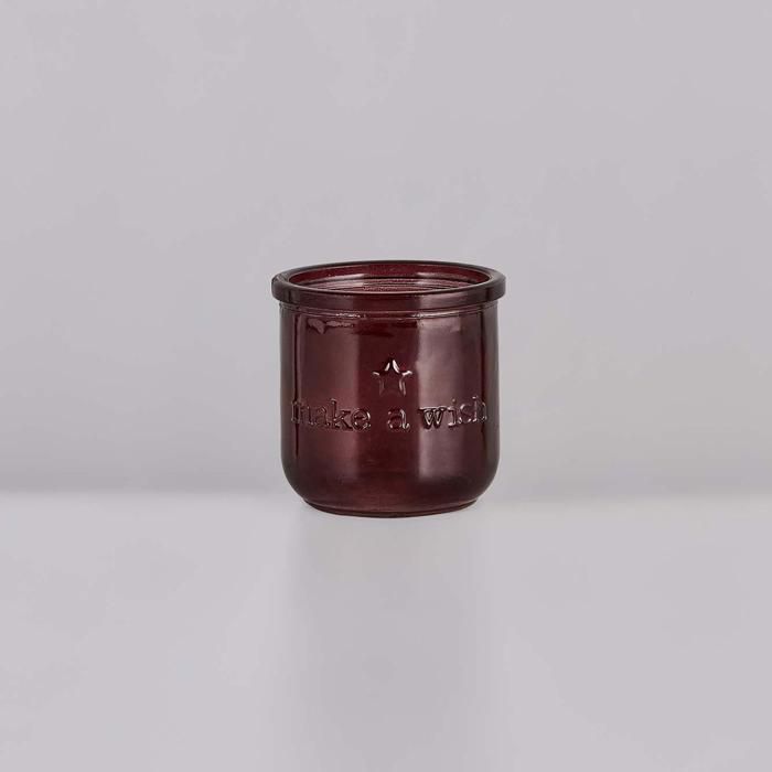 Bougeoir - Make a Wish - Marron