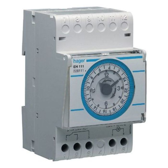 Hager Horloge Programmable mod.24h/15min/200h-352