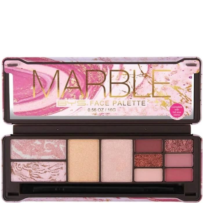 Palette Marble Teint et yeux Rose