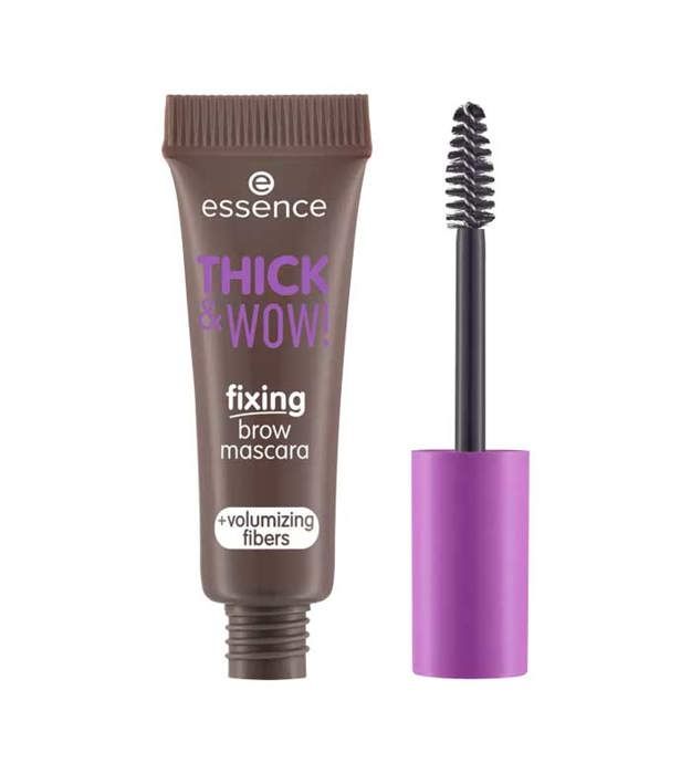 Mascara Sourcils - ESSENCE - Thick & Wow 02 - Marron - Fixation - Application facile