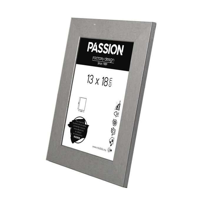 Cadre Photo - PASSION - Giulia - Silver - 13x18 cm - Élégance Chic