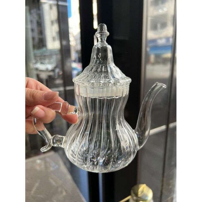 Théière à tisane en verre 300 ml