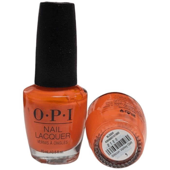 Vernis à ongles - OPI - SILICON VALLEY GIRL - Rose pêche vibrant - Printemps 2023 - Longue tenue