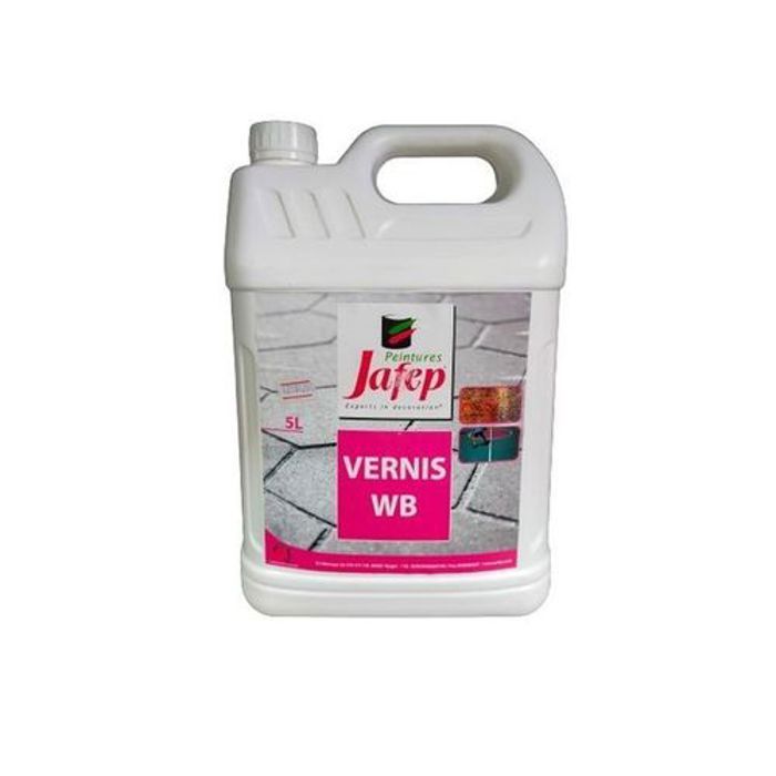 Jafep Vernis de sol WB à eau protège décore et conserve le support 5L-364