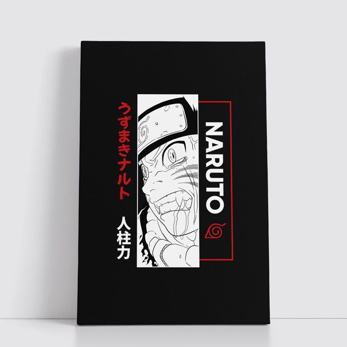Tableau Manga Japonais sur Toile – Affiche Murale Anime 25x40 cm pour Déco Otaku 50