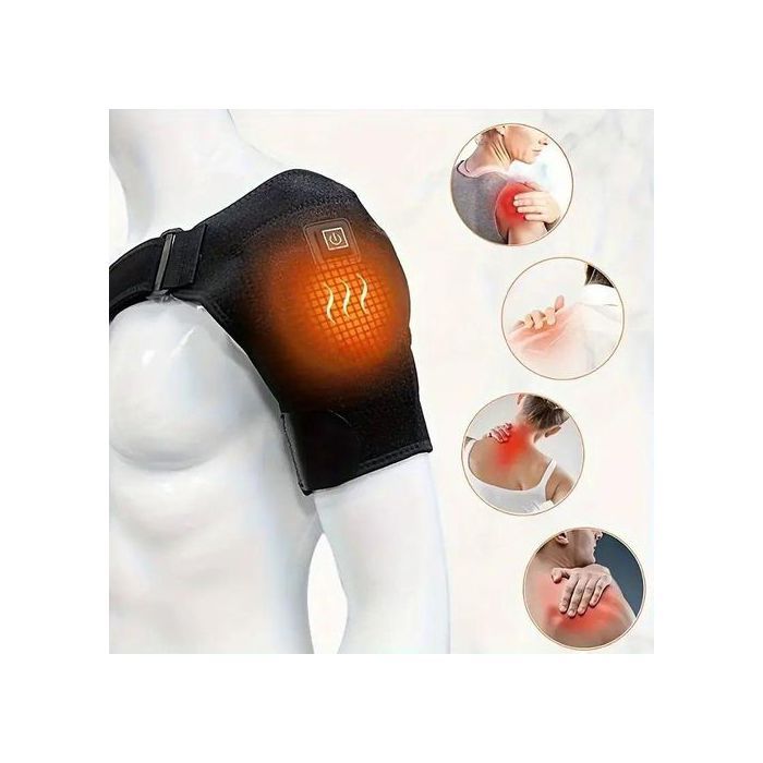 Luminaire écharpe chauffante pour soulagement de la douleur et récupération musculaire