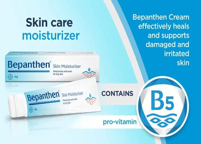 Crème hydratant - Bepanthen - 30 grammes - Peaux sèches - Sans parfum