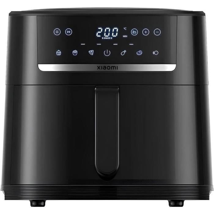 XIAOMI Air Fryer 6L, XXL Friteuse à Air Chaud, 1500W, Réglable de 40° à 200°, Circulation d'Air Chaud à 360°, 6 Programmes
