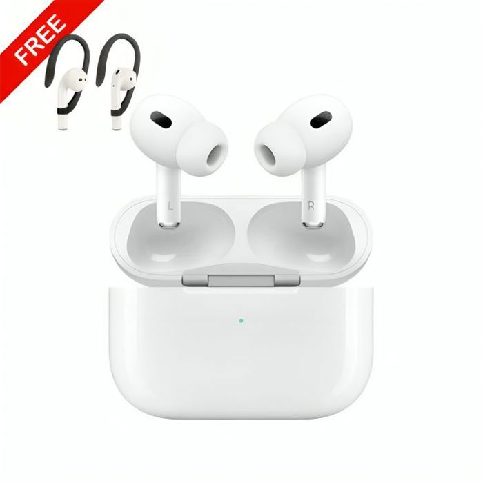 Ecouteur Sans Fil Bluetooth Original DEEPBASS TWS-R8 + Crochets d'Oreilles Sportifs Gratuit